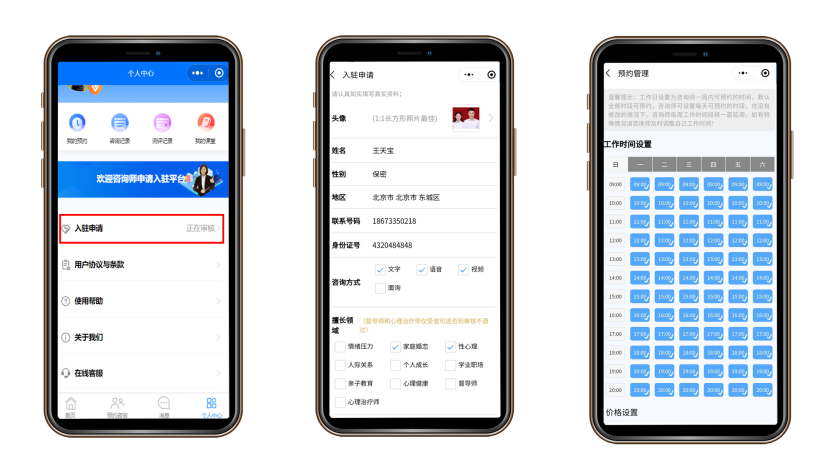 心理预约平台图解
