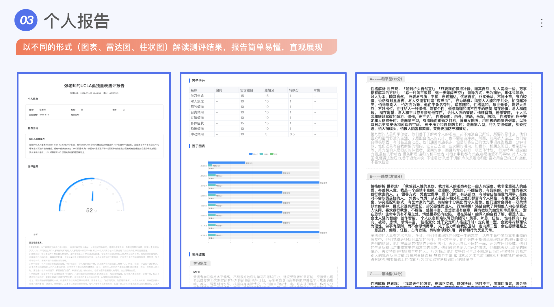 个人专业报告